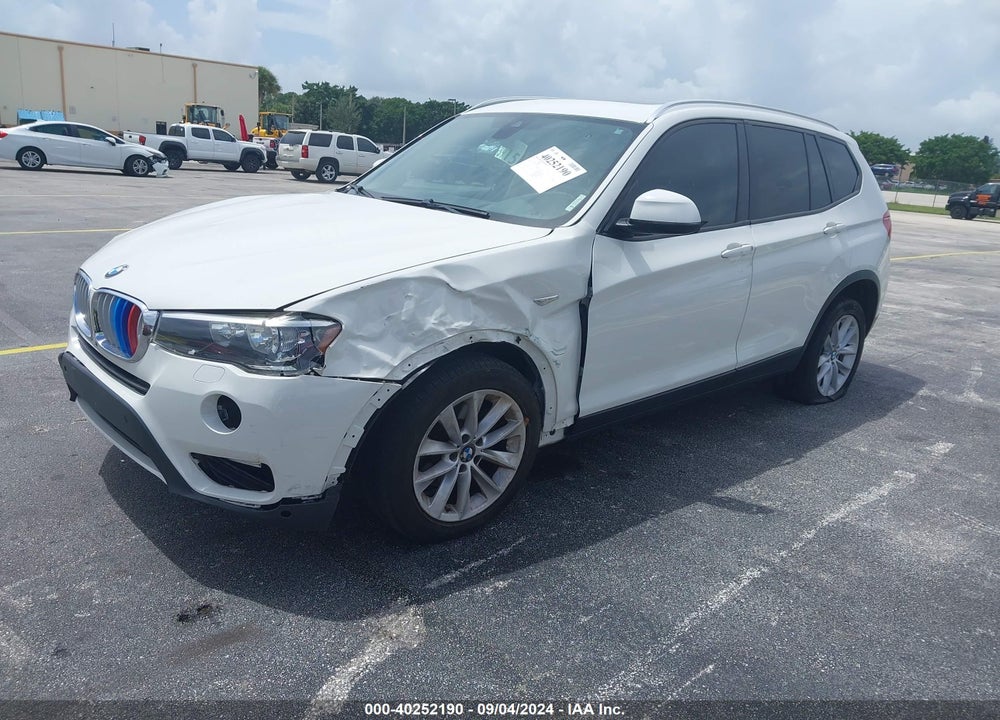 2016 BMW X3 SDRIVE28I VIN: 5UXWZ7C52G0R33116