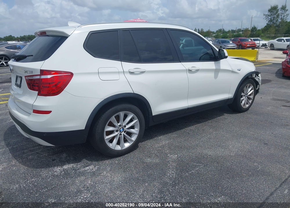 2016 BMW X3 SDRIVE28I VIN: 5UXWZ7C52G0R33116