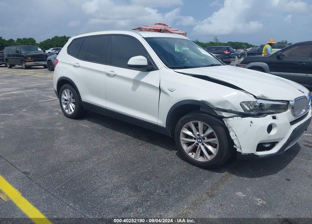 2016 BMW X3 SDRIVE28I VIN: 5UXWZ7C52G0R33116