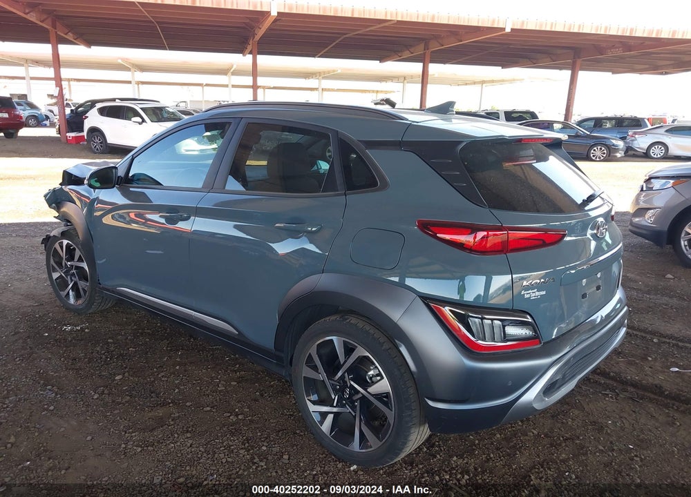 2022 HYUNDAI KONA LIMITED VIN: KM8K53A32NU803683