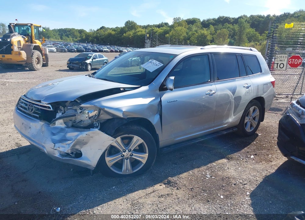 2009 TOYOTA HIGHLANDER LIMITED VIN: JTEES42A492121723