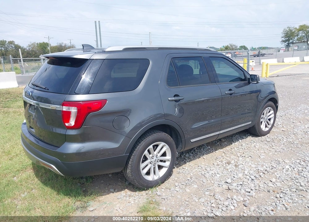 2017 FORD EXPLORER XLT VIN: 1FM5K7D87HGE33273