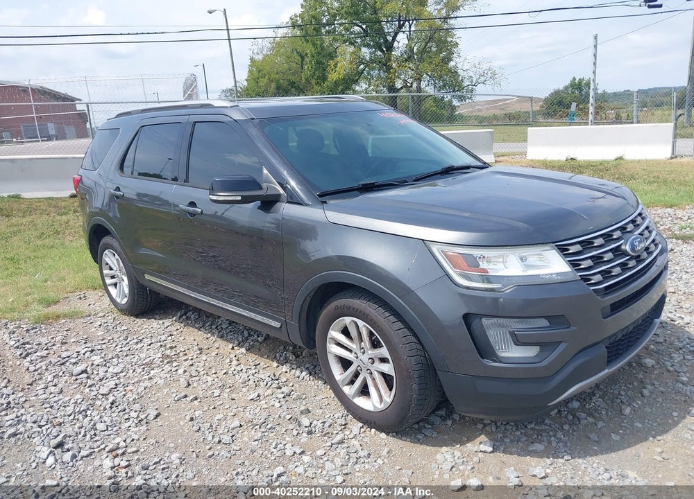 2017 FORD EXPLORER XLT VIN: 1FM5K7D87HGE33273