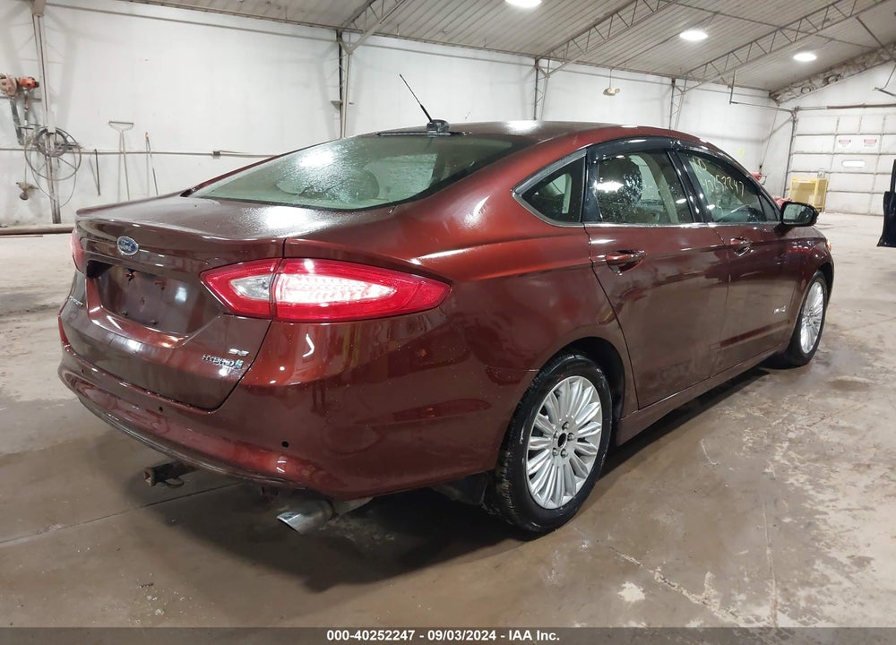 2015 FORD FUSION HYBRID SE VIN: 3FA6P0LU4FR204013