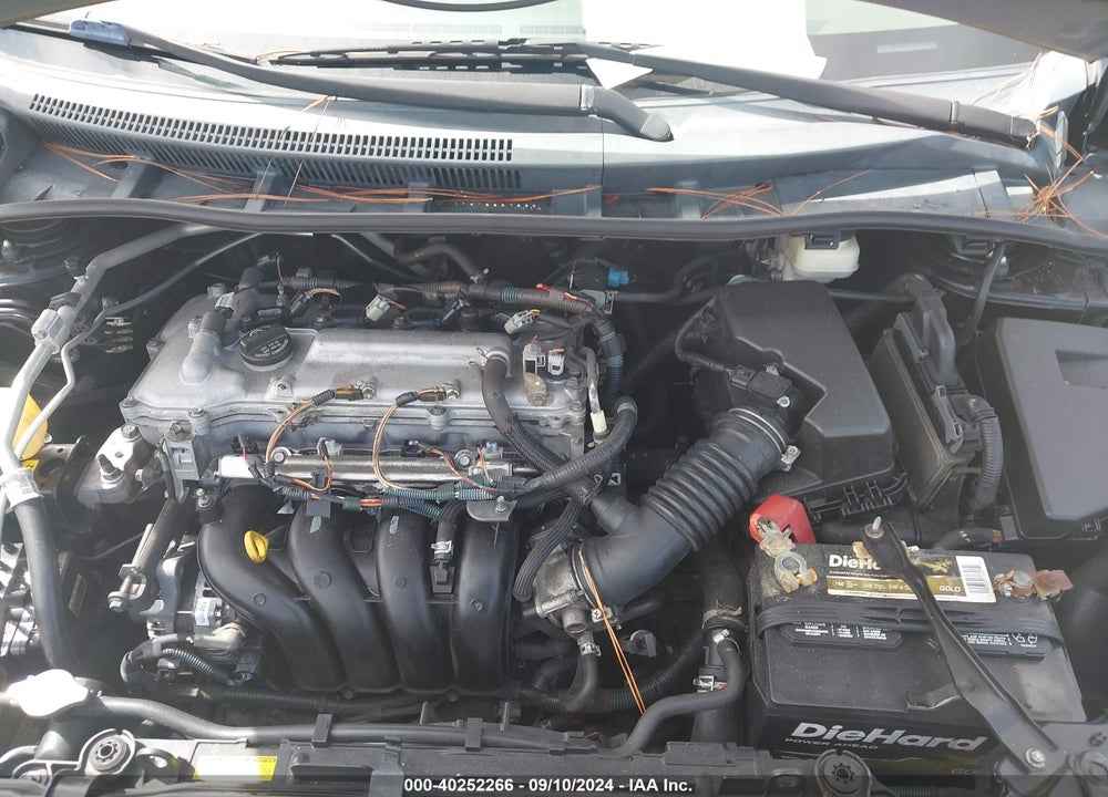 2010 TOYOTA COROLLA LE VIN: 2T1BU4EE0AC520120