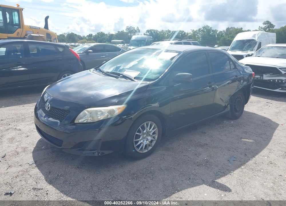 2010 TOYOTA COROLLA LE VIN: 2T1BU4EE0AC520120