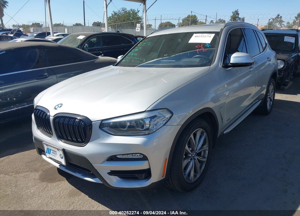 2018 BMW X3 XDRIVE30I VIN: 5UXTR9C53JLD65367