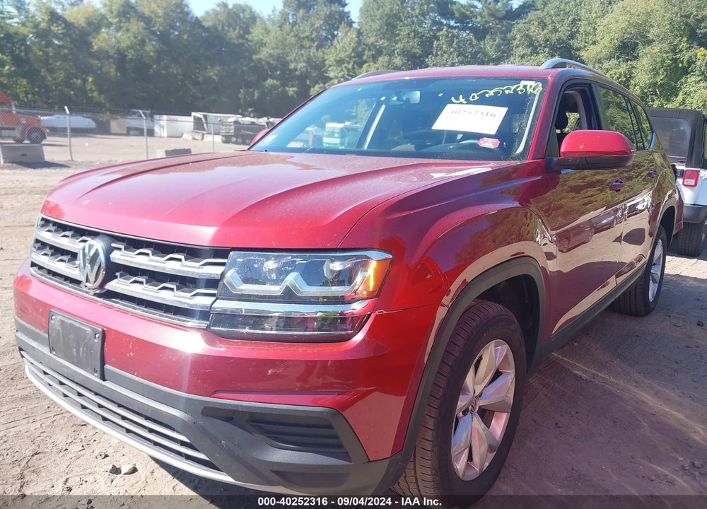 2018 VOLKSWAGEN ATLAS 3.6L V6 S VIN: 1V2GR2CA6JC538544