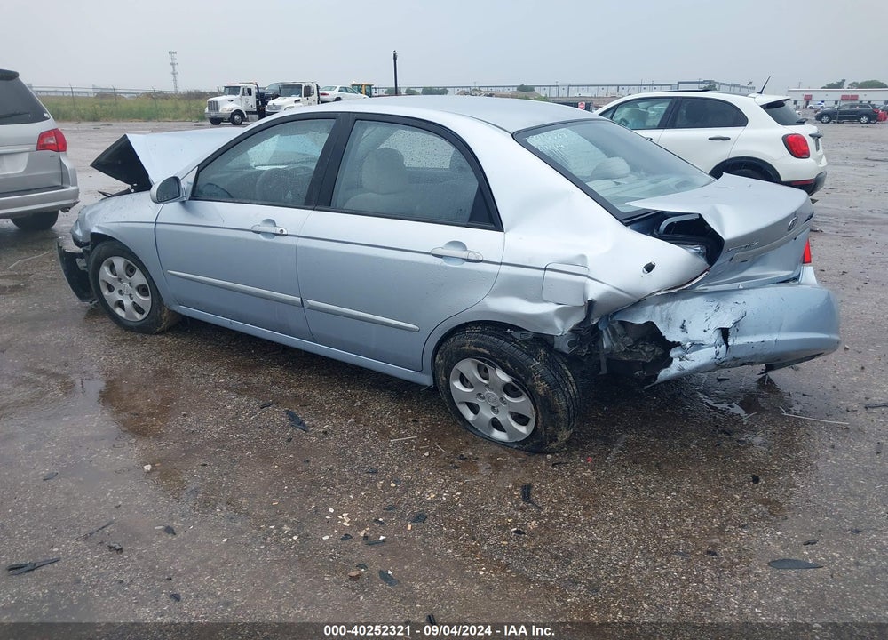 2007 KIA SPECTRA EX VIN: KNAFE122075466389