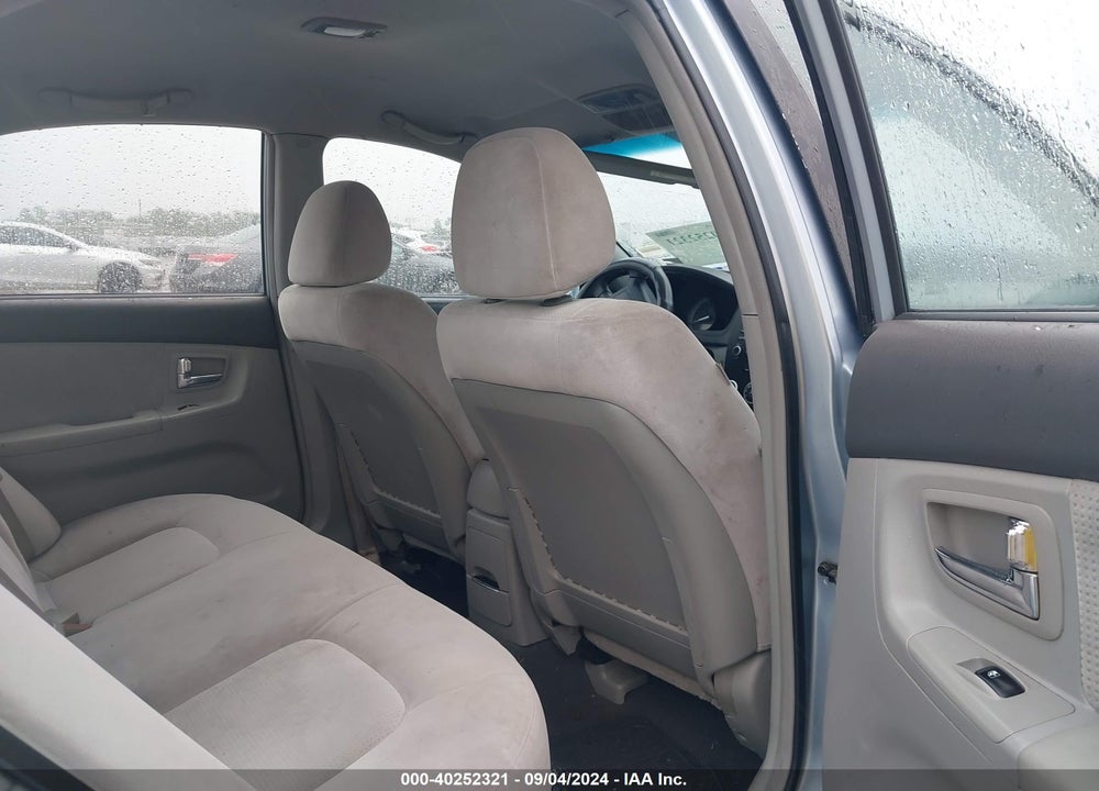 2007 KIA SPECTRA EX VIN: KNAFE122075466389