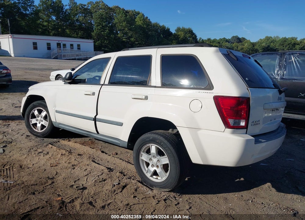 2007 JEEP GRAND CHEROKEE LAREDO VIN: 1J8GR48K27C542963
