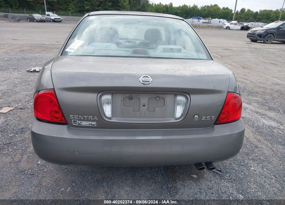 2004 NISSAN SENTRA 2.5S VIN: 3N1AB51A74L740871