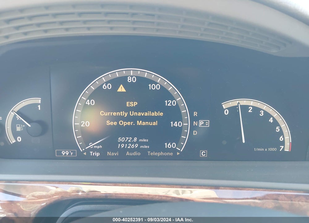 2008 MERCEDES-BENZ S 550 VIN: WDDNG71X88A212551