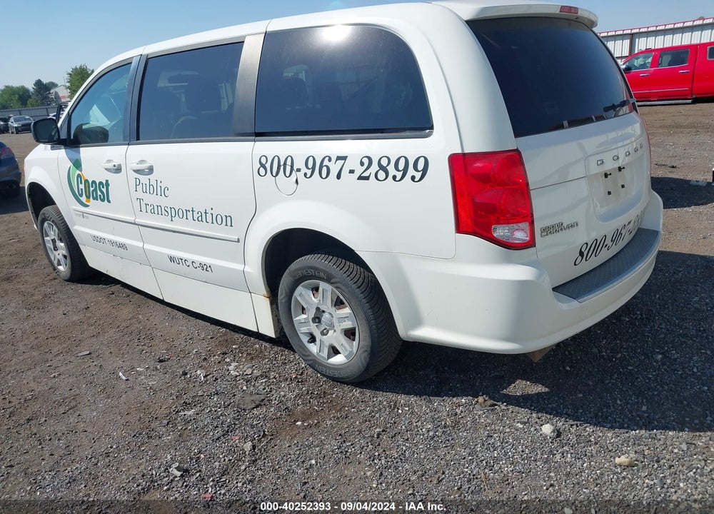 2011 DODGE GRAND CARAVAN EXPRESS VIN: 2D4RN4DG5BR640949