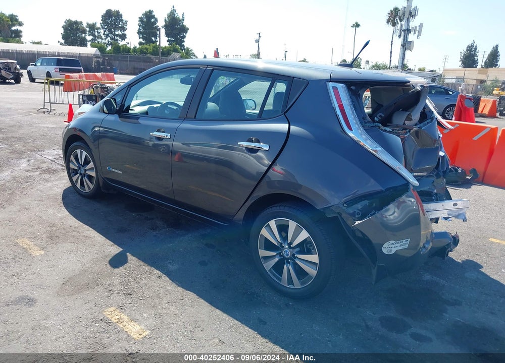 2013 NISSAN LEAF SL VIN: 1N4AZ0CP8DC415998