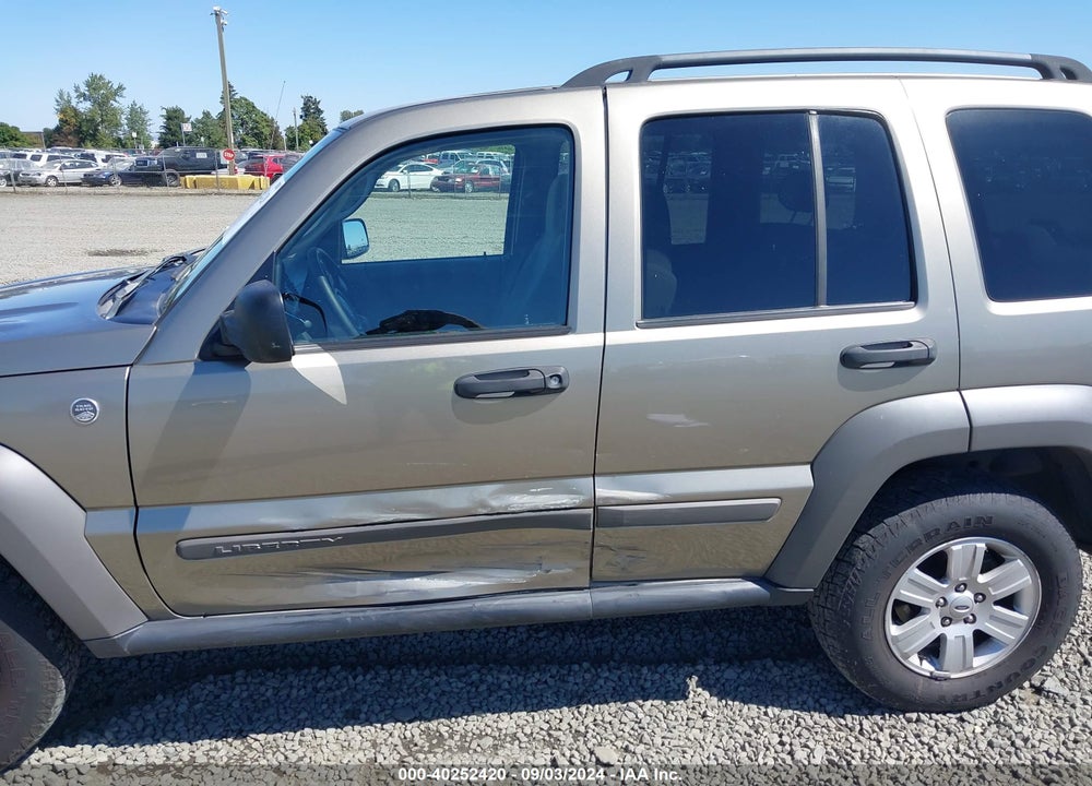 2006 JEEP LIBERTY SPORT VIN: 1J4GL48K66W260809
