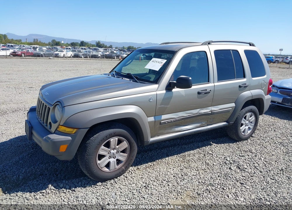 2006 JEEP LIBERTY SPORT VIN: 1J4GL48K66W260809