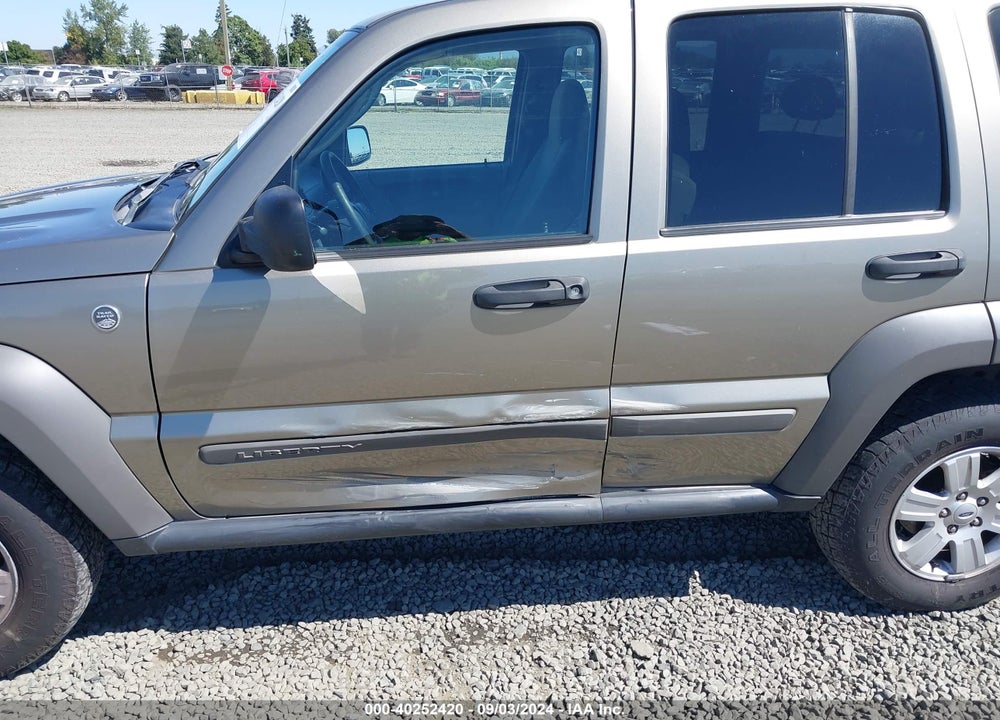 2006 JEEP LIBERTY SPORT VIN: 1J4GL48K66W260809