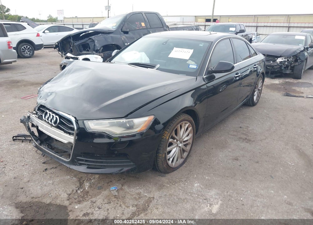 2013 AUDI A6 2.0T PREMIUM VIN: WAUGFAFCXDN133908