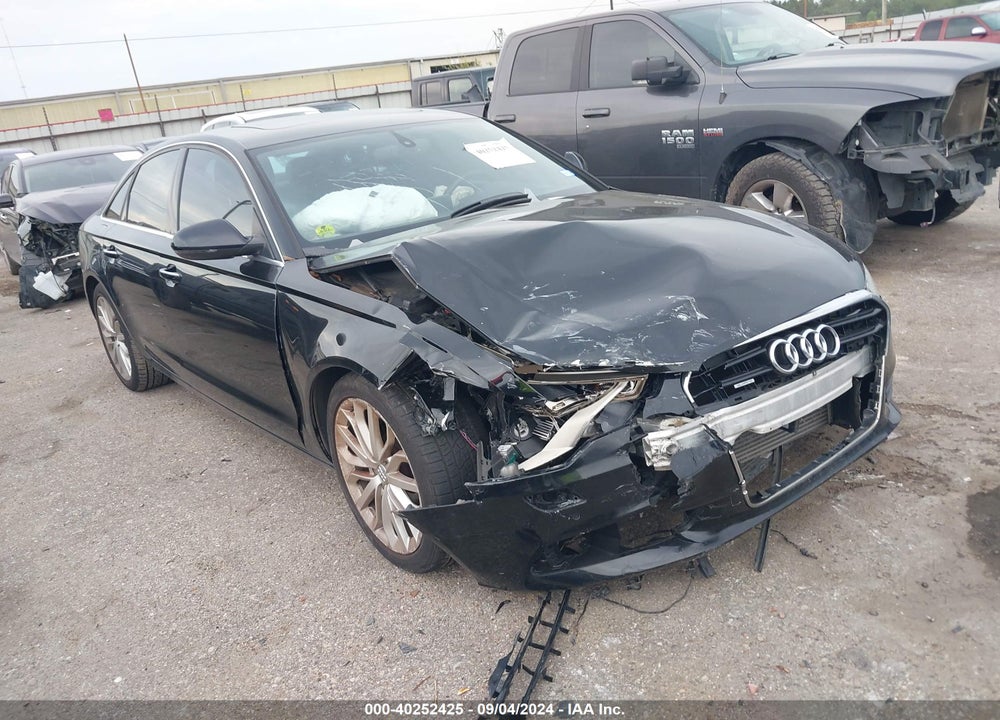 2013 AUDI A6 2.0T PREMIUM VIN: WAUGFAFCXDN133908