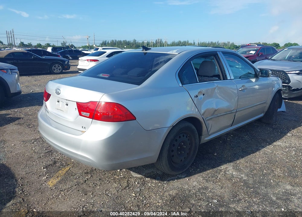 2010 KIA OPTIMA LX VIN: KNAGG4A8XA5376728