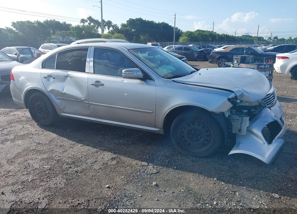 2010 KIA OPTIMA LX VIN: KNAGG4A8XA5376728