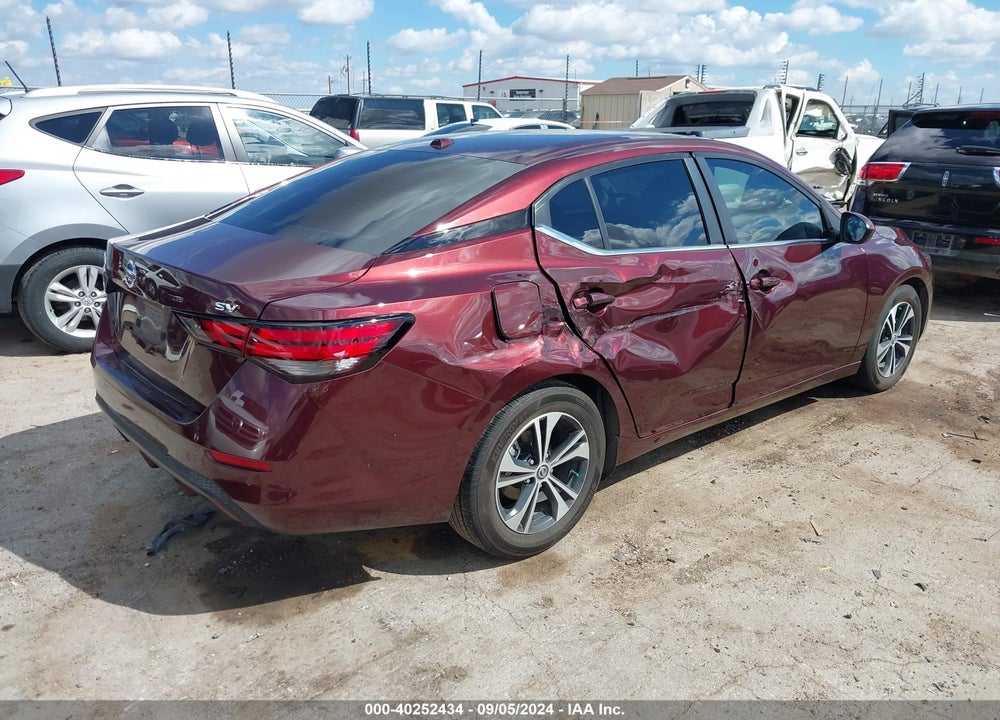 2023 NISSAN SENTRA SV XTRONIC CVT VIN: 3N1AB8CV5PY317019