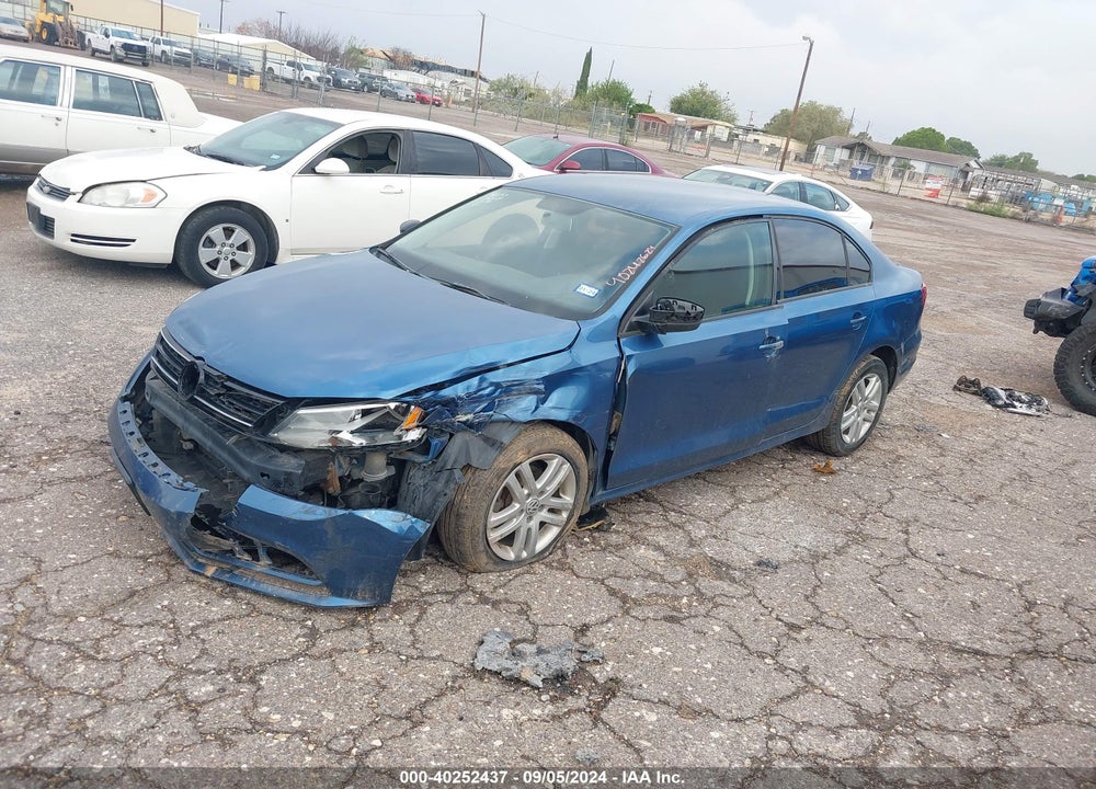 2015 VOLKSWAGEN JETTA 2.0L S VIN: 3VW2K7AJ8FM204437