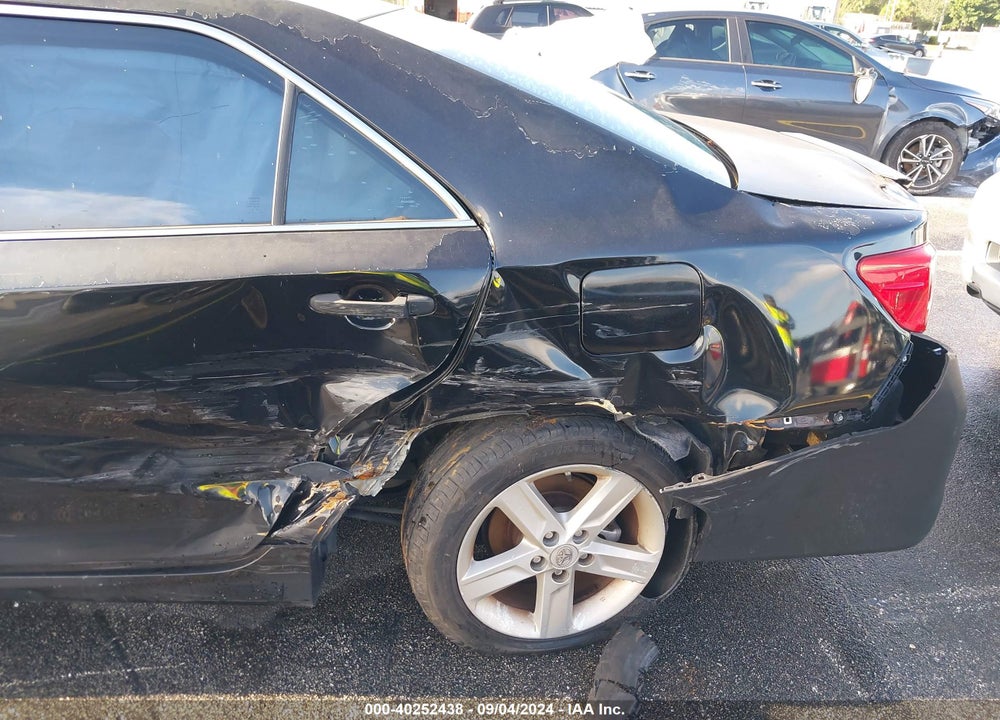 2012 TOYOTA CAMRY SE VIN: 4T1BF1FK7CU098815