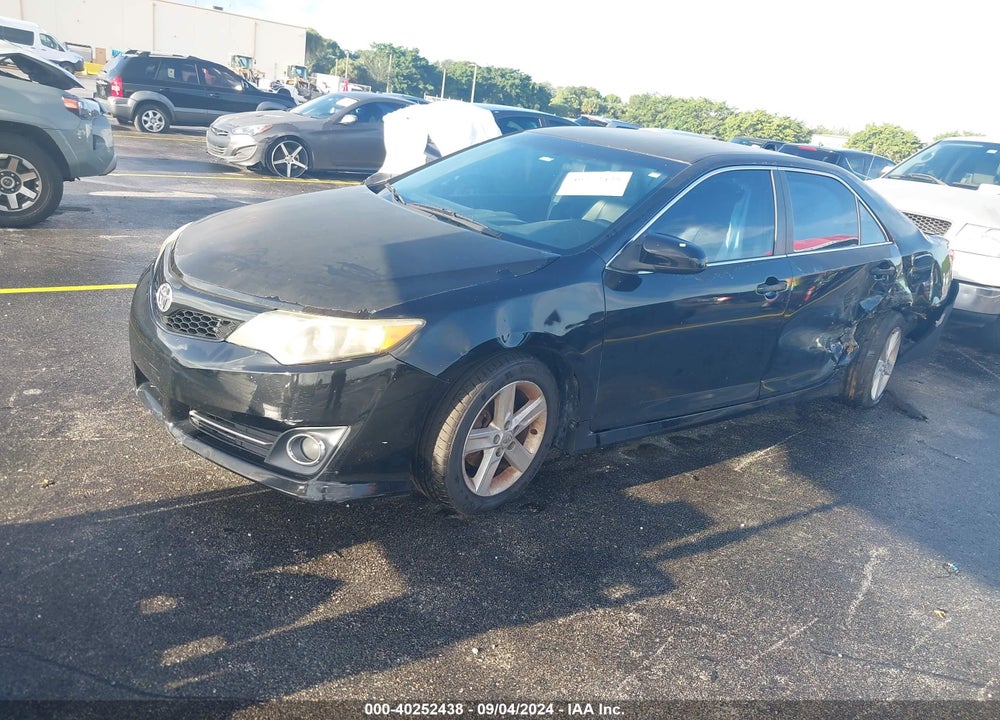 2012 TOYOTA CAMRY SE VIN: 4T1BF1FK7CU098815