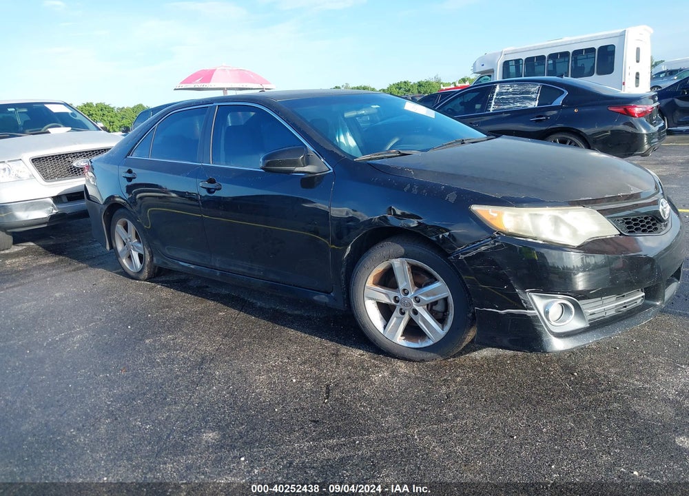 2012 TOYOTA CAMRY SE VIN: 4T1BF1FK7CU098815