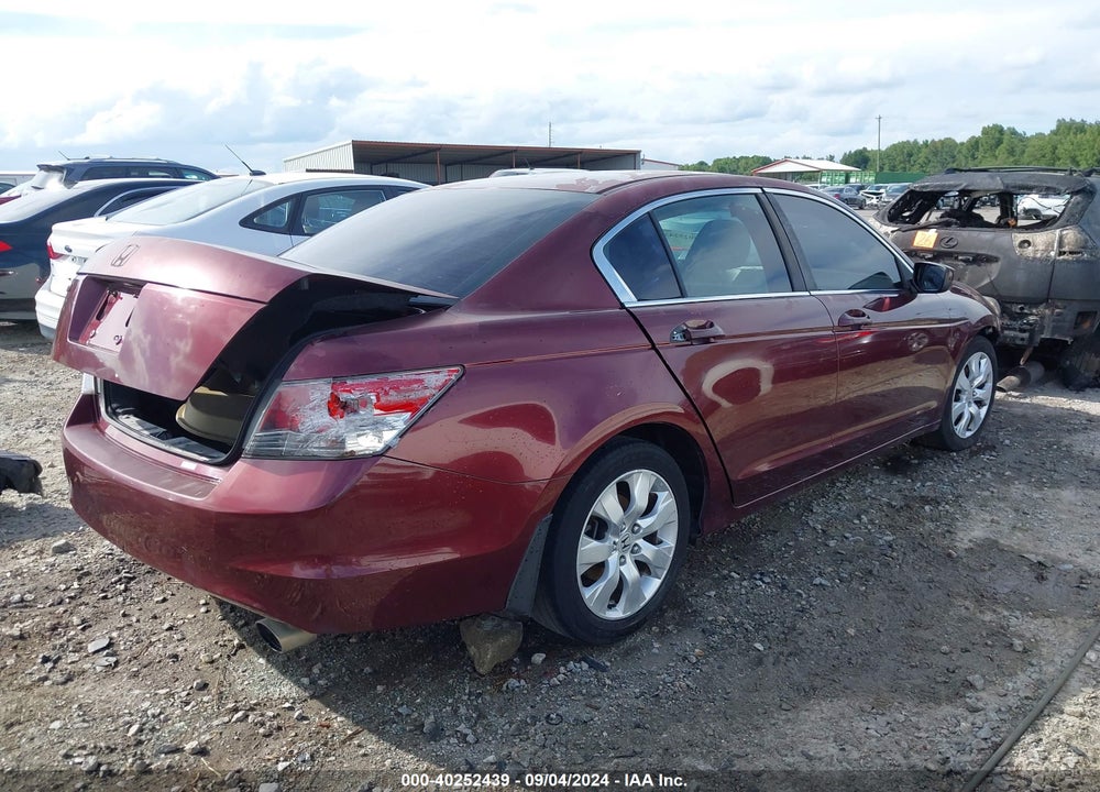 2010 HONDA ACCORD 2.4 EX VIN: 1HGCP2F75AA005782