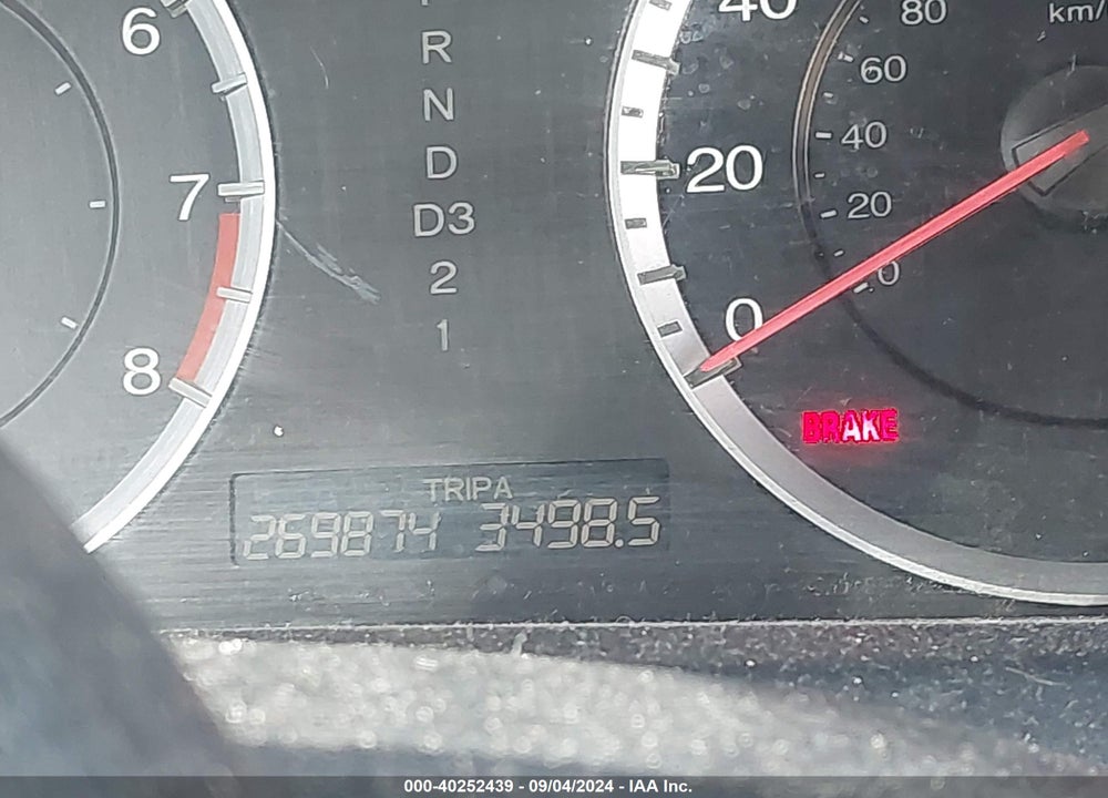 2010 HONDA ACCORD 2.4 EX VIN: 1HGCP2F75AA005782