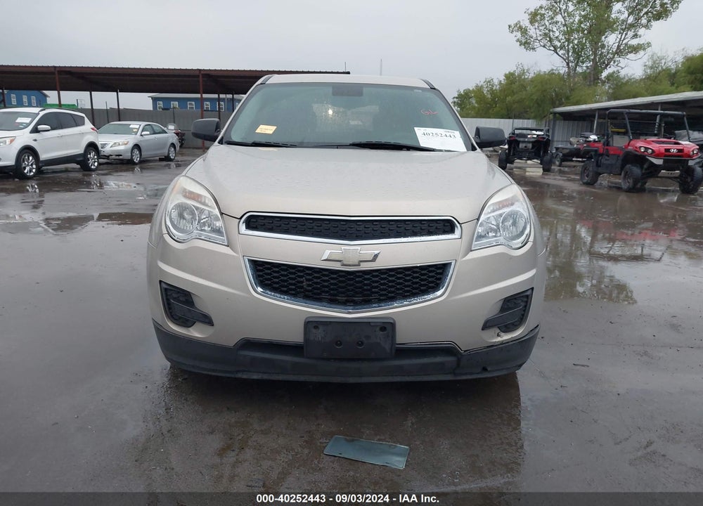 2012 CHEVROLET EQUINOX LS VIN: 2GNALBEK6C6185126