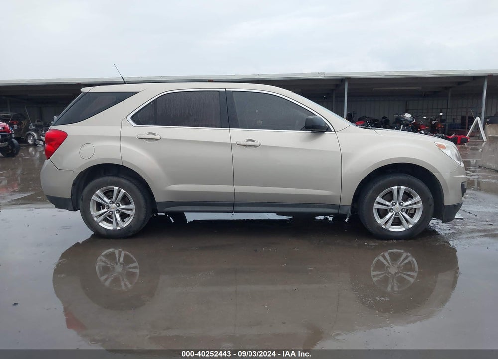 2012 CHEVROLET EQUINOX LS VIN: 2GNALBEK6C6185126