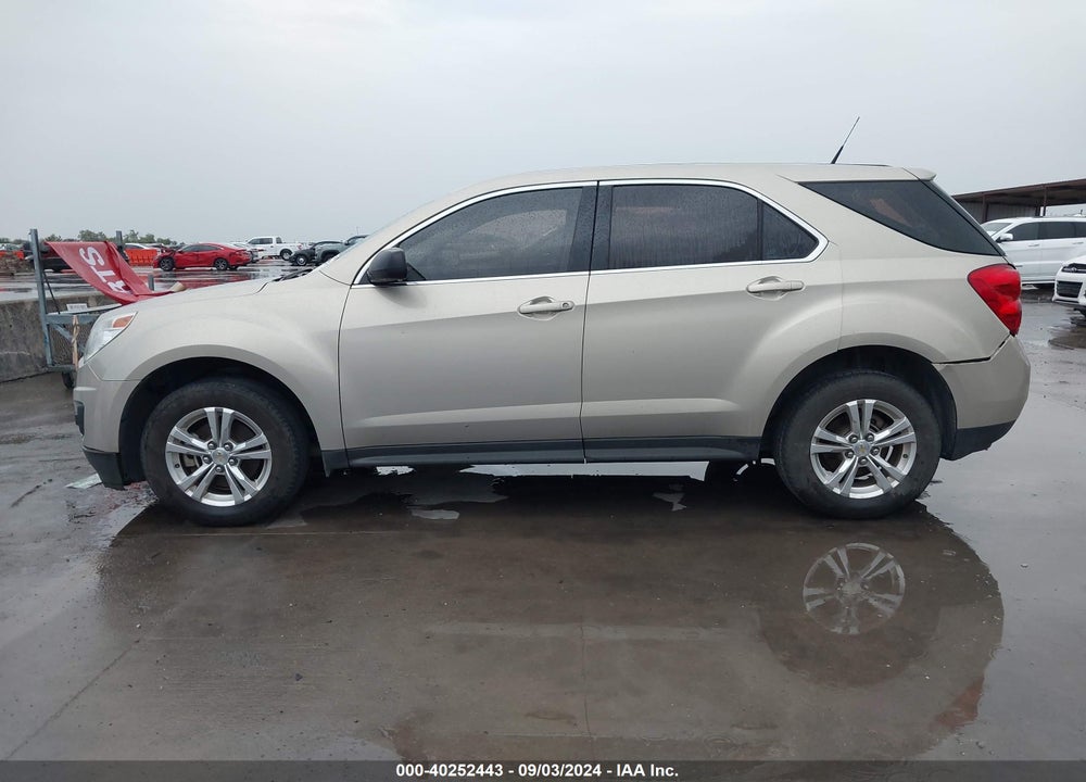 2012 CHEVROLET EQUINOX LS VIN: 2GNALBEK6C6185126