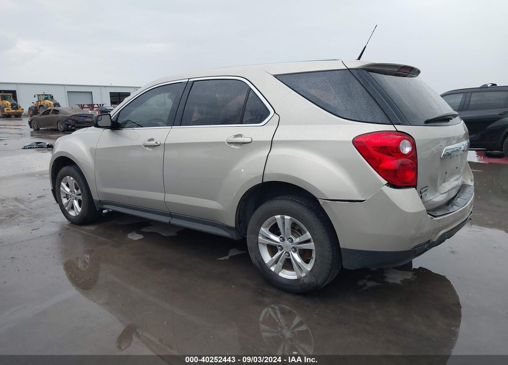 2012 CHEVROLET EQUINOX LS VIN: 2GNALBEK6C6185126