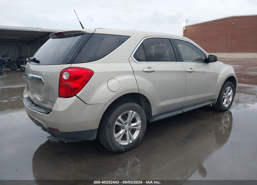 2012 CHEVROLET EQUINOX LS VIN: 2GNALBEK6C6185126