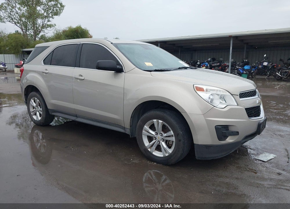 2012 CHEVROLET EQUINOX LS VIN: 2GNALBEK6C6185126