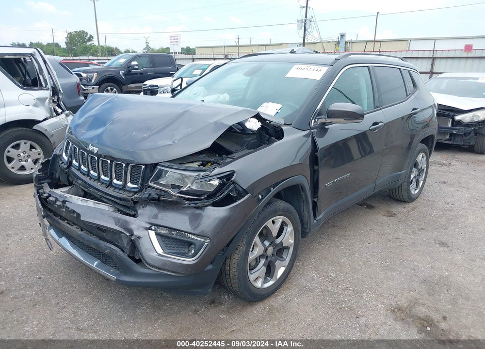 2018 JEEP COMPASS LIMITED 4X4 VIN: 3C4NJDCBXJT252284