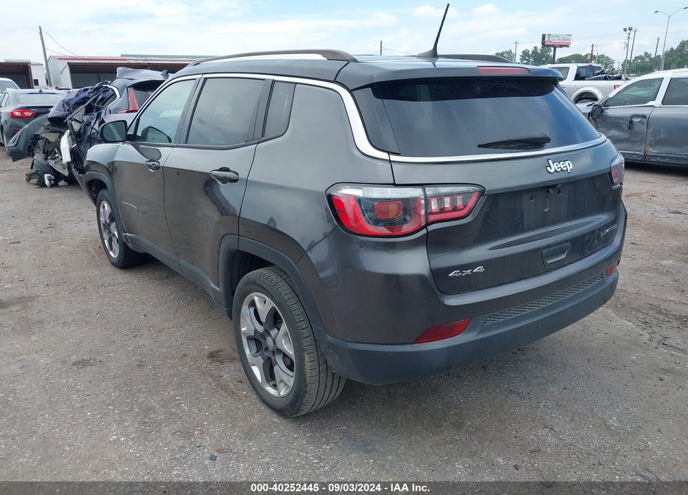 2018 JEEP COMPASS LIMITED 4X4 VIN: 3C4NJDCBXJT252284