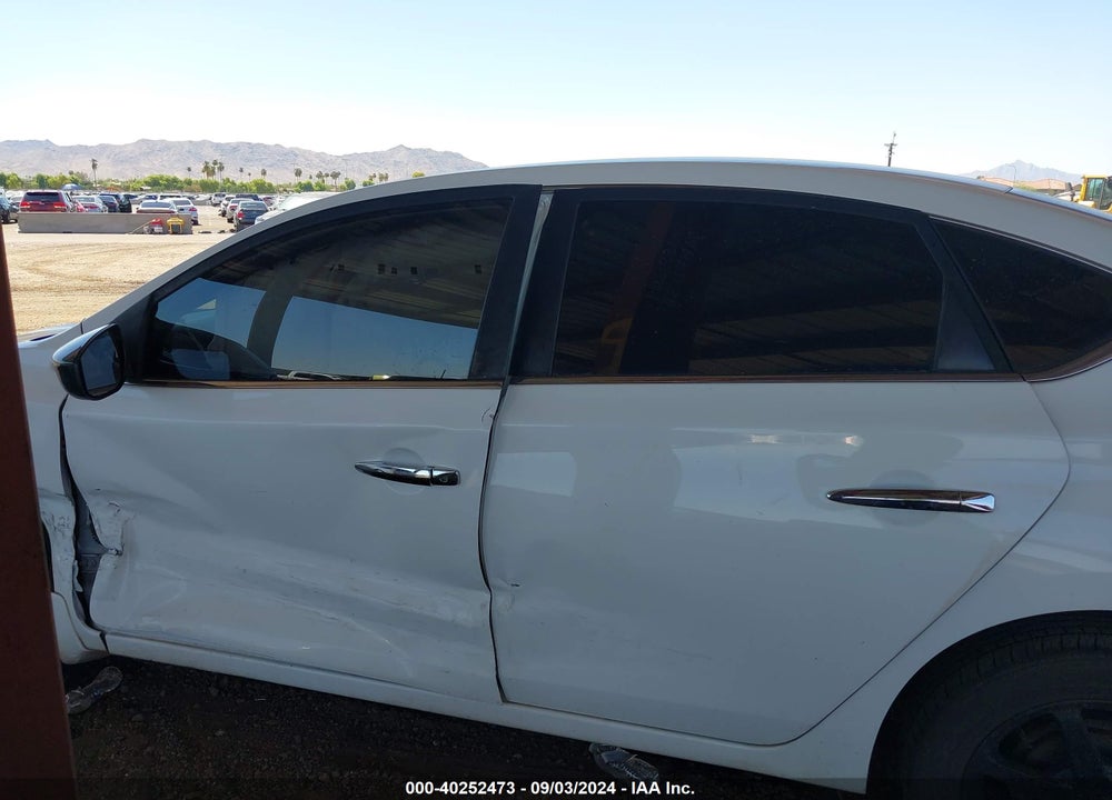 2019 NISSAN SENTRA S VIN: 3N1AB7AP1KY216938