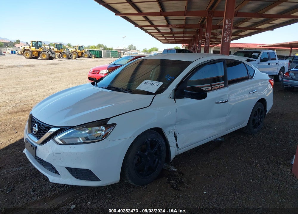 2019 NISSAN SENTRA S VIN: 3N1AB7AP1KY216938