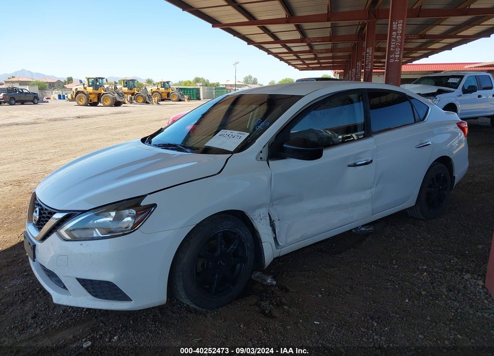 2019 NISSAN SENTRA S VIN: 3N1AB7AP1KY216938