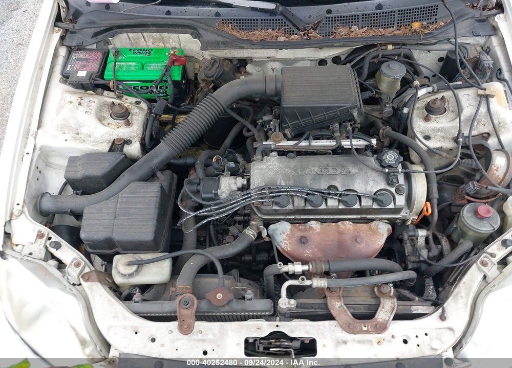 2000 HONDA CIVIC LX VIN: JHMEJ6671YS001585