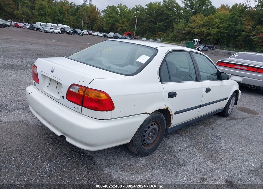 2000 HONDA CIVIC LX VIN: JHMEJ6671YS001585