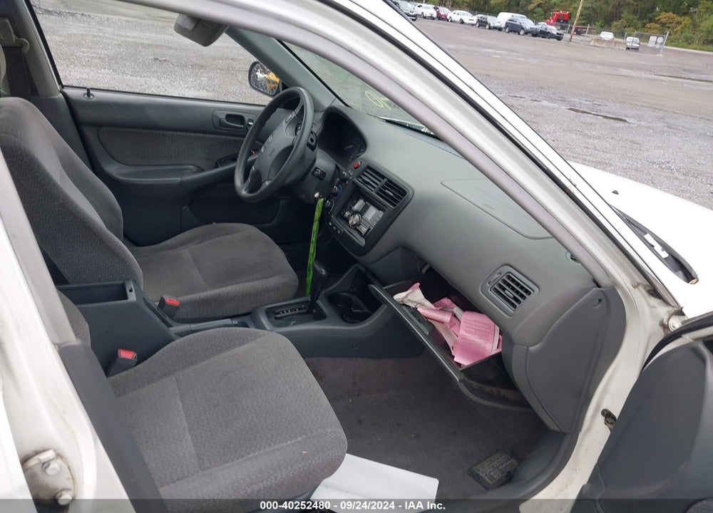2000 HONDA CIVIC LX VIN: JHMEJ6671YS001585