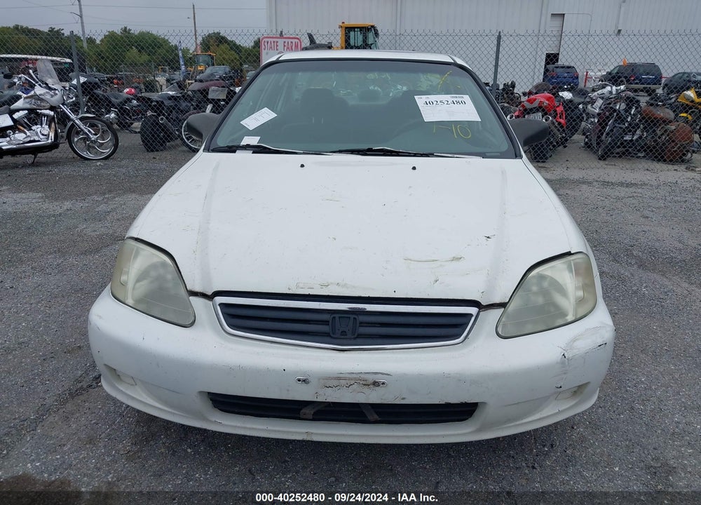 2000 HONDA CIVIC LX VIN: JHMEJ6671YS001585