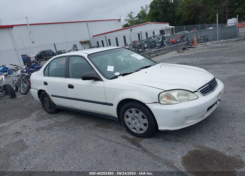 2000 HONDA CIVIC LX VIN: JHMEJ6671YS001585