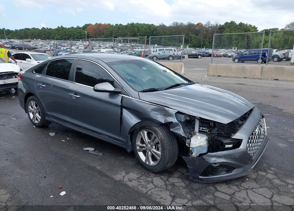 2019 HYUNDAI SONATA SEL VIN: 5NPE34AFXKH759655